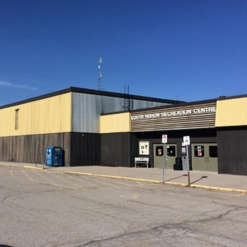 South Huron Recreation Centre front entrance