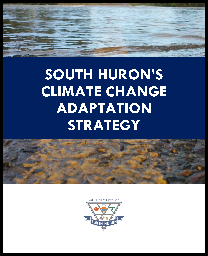 Cover of South Huron's Climate Change Adaptation Strategy